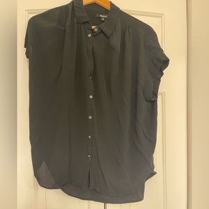 Madewell flowy courier top